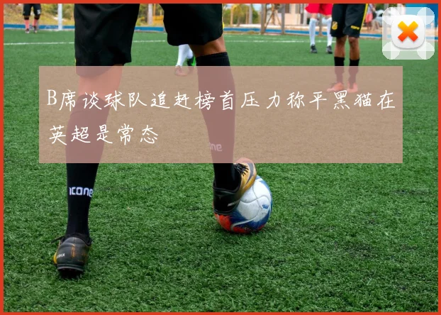 B席谈球队追赶榜首压力称平黑猫在英超是常态